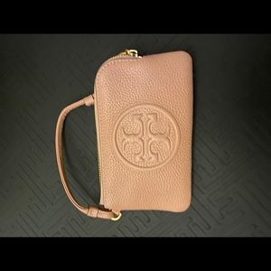 Tory Burch Perry Bombe Leather Card Case
